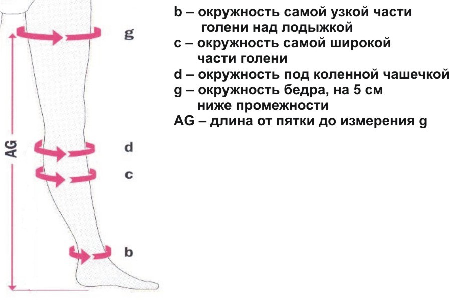 Окружность лодыжки фото